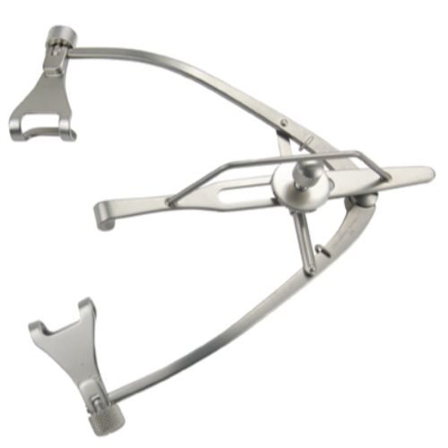Kristeller Vaginal Retractor, 7 1/8" (18.0 Cm), Size 2, 80.0 Mm X 25.0 Mm
